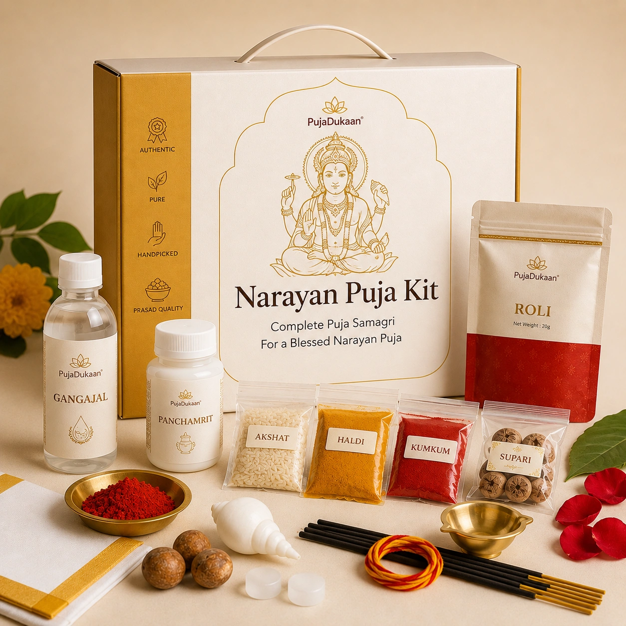 Narayan Puja kit (Bengali Rituals)
