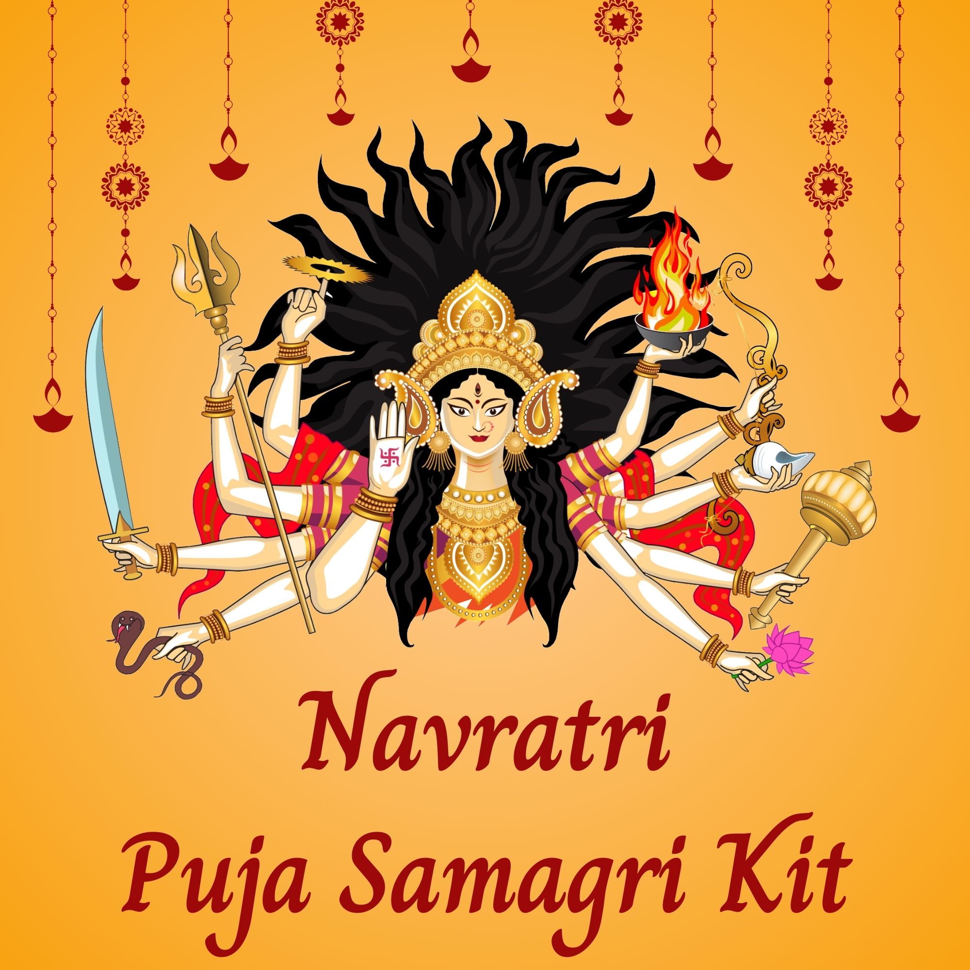 Navratri 9 days Puja Samagri Kit