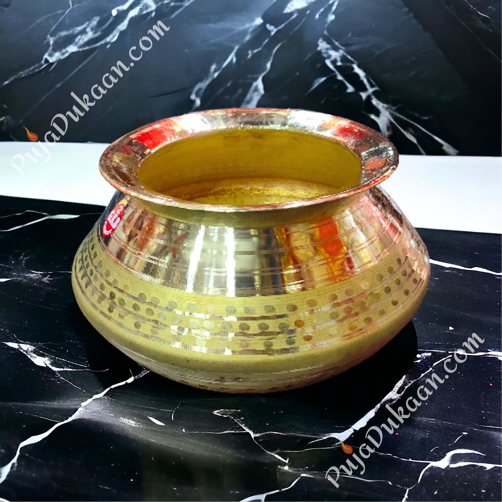 Brass Handi For (500 gm to 3 kg of Rice)