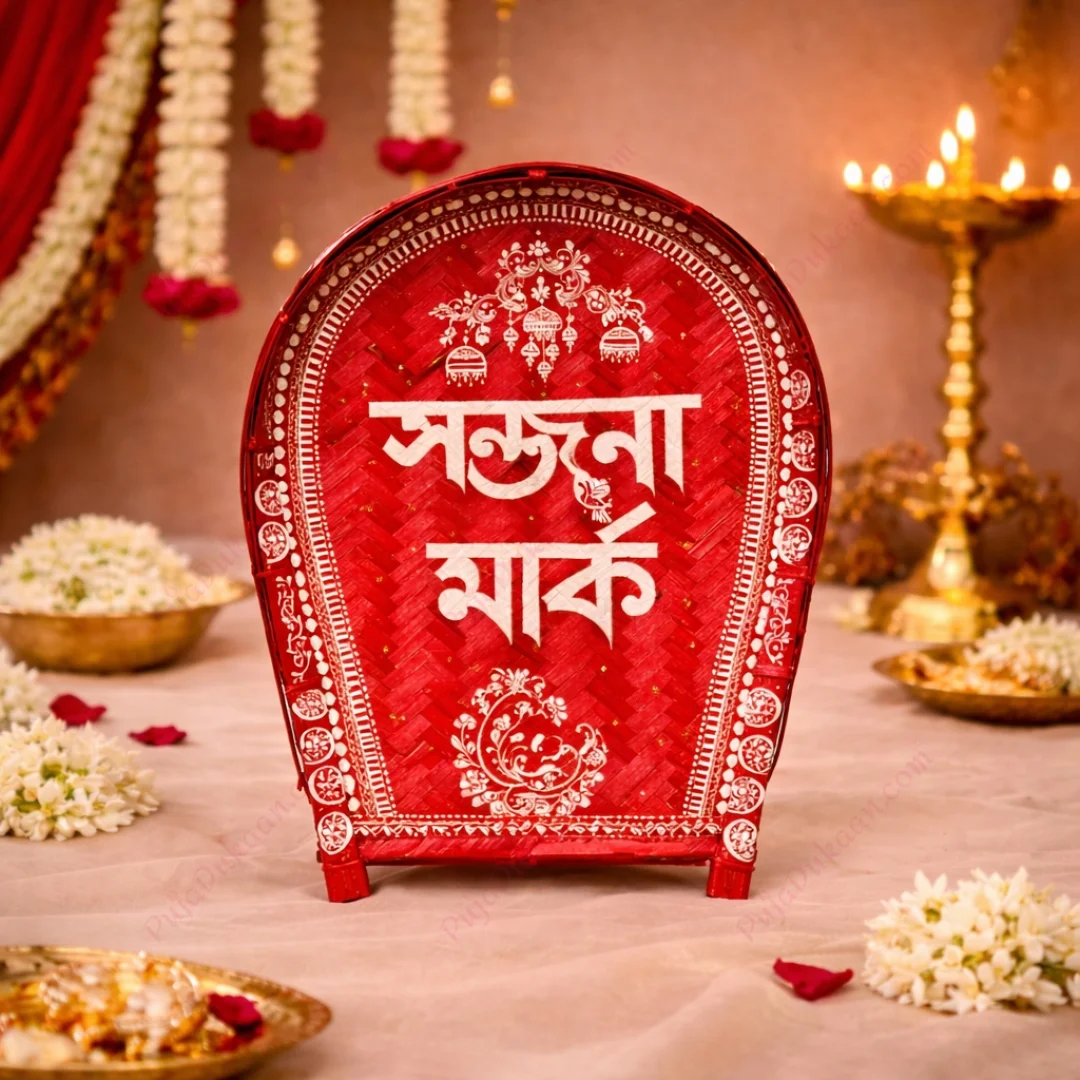 Name Customised Kolka Design Kulo For Boron Dala and Khoi Daan (18 inch)