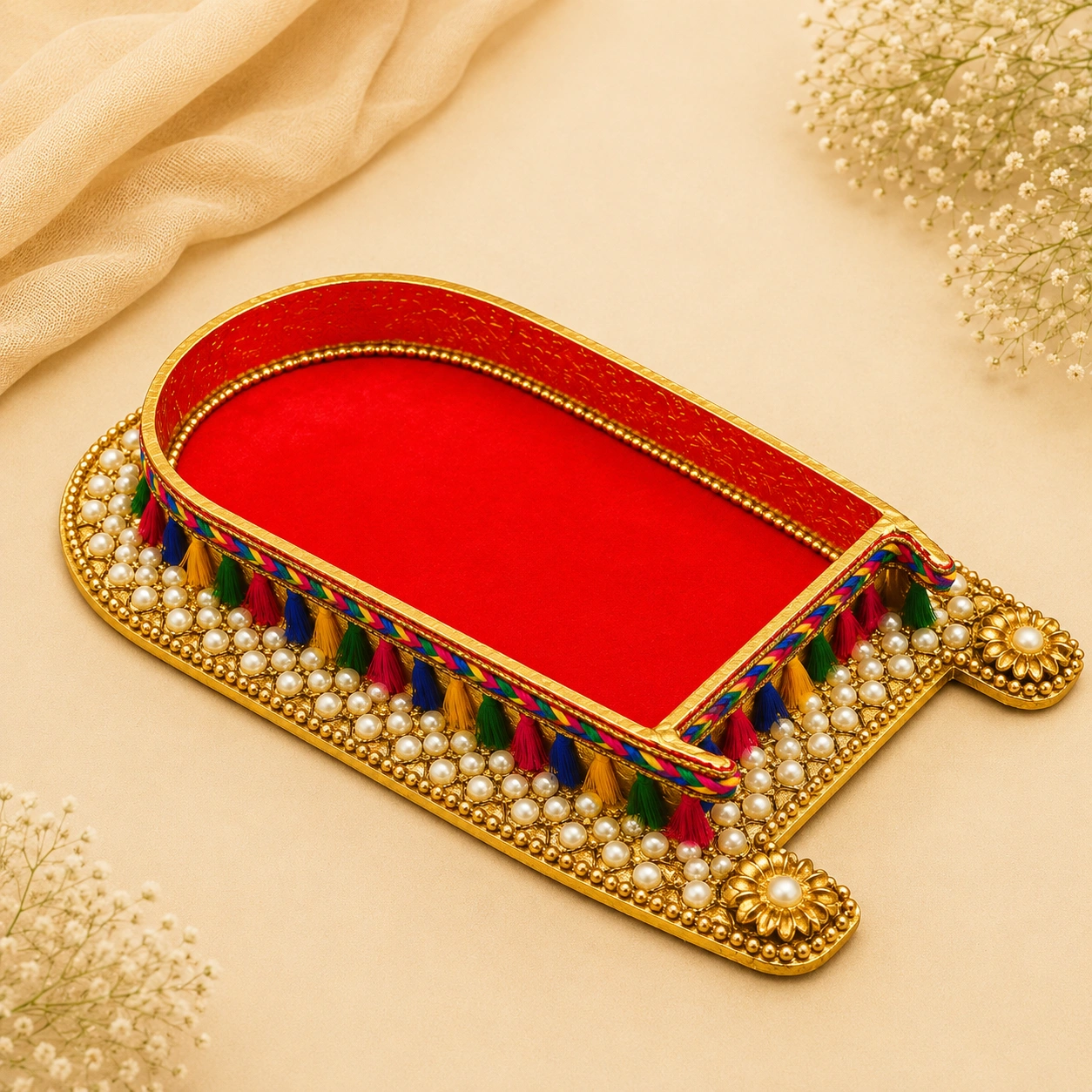 Stone Work Kulo Tray (12 x 7 inches)