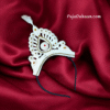 Annaprashan Mukut, Baby Blessing Mukut, Ceremony Accessories, Ceremony Mukut for Girls, Cultural Mukut, Ethnic Baby Headgear, Infant Crown, Mukut for Annaprashan, Traditional Headgear,