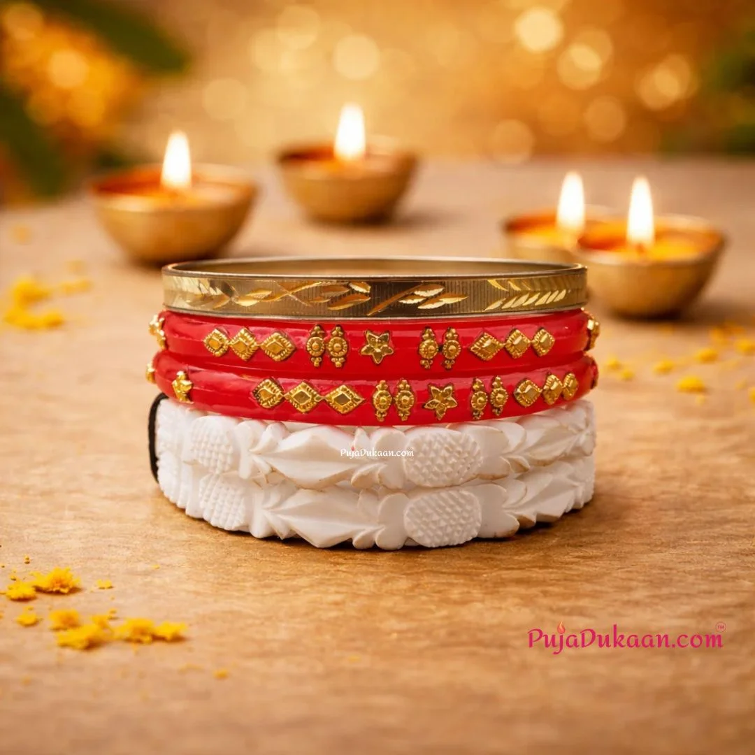 Premium Shakha, Pola and Loha Set(2.4")