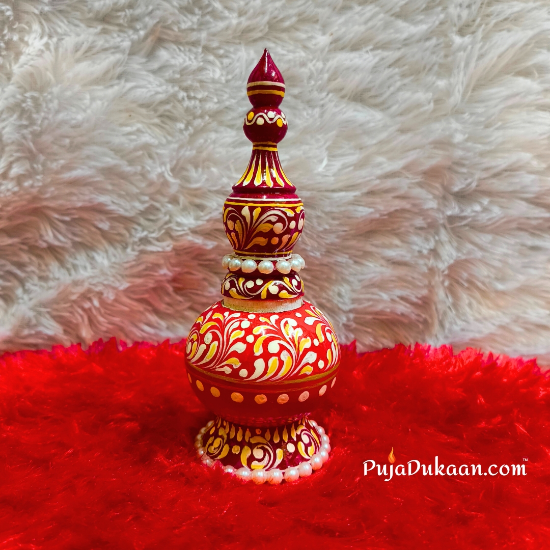 Designer Gachkouto White Pearls 7 inch (Kolka) A2