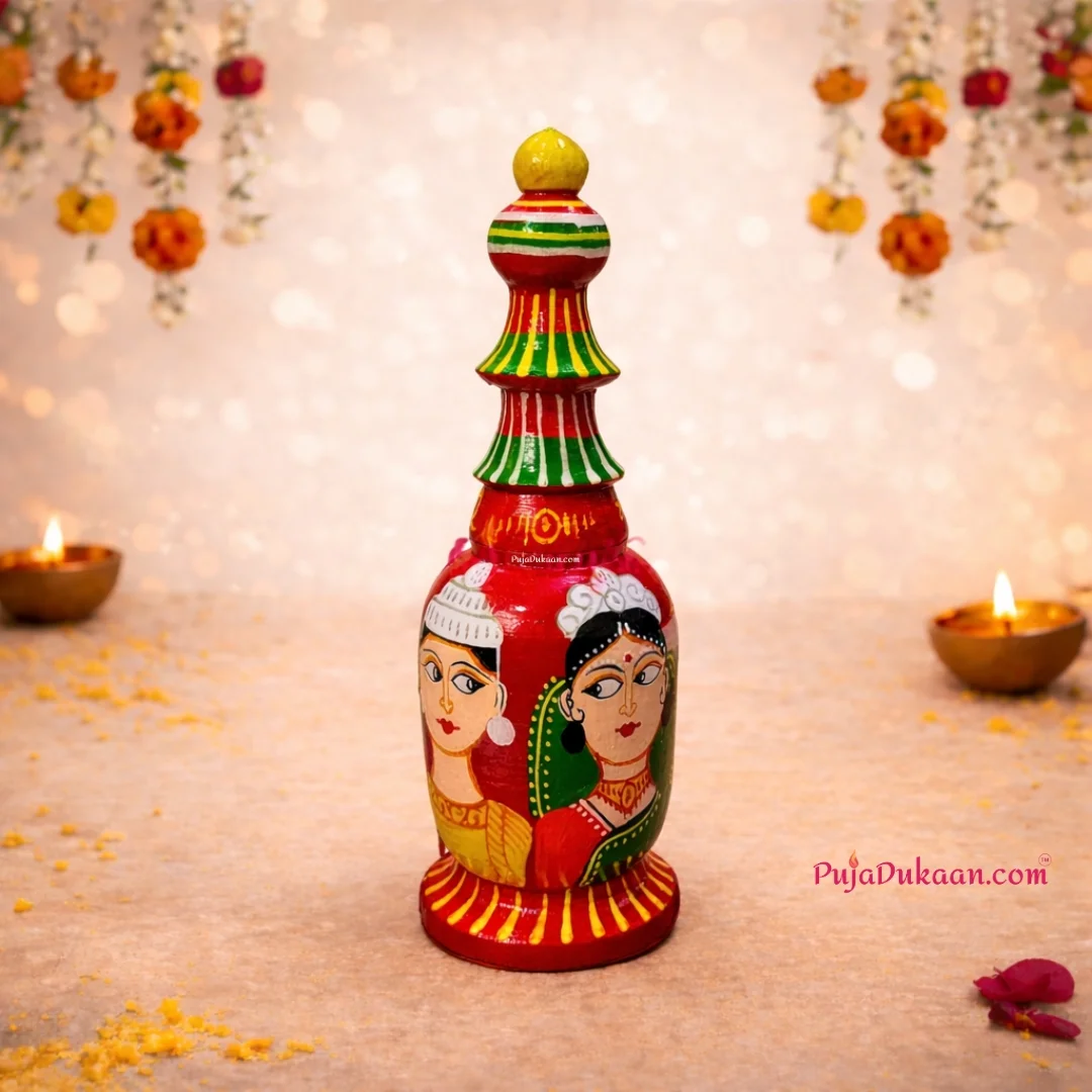 Hand Painted Gachkouto / Sindoor Kouto (Groom & Bride)