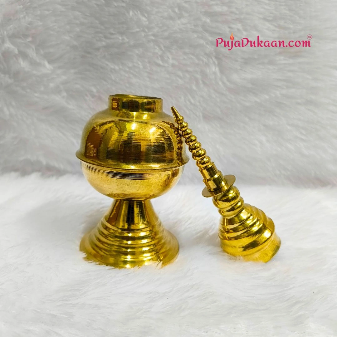 Brass Gachkouto / Sindoor Box