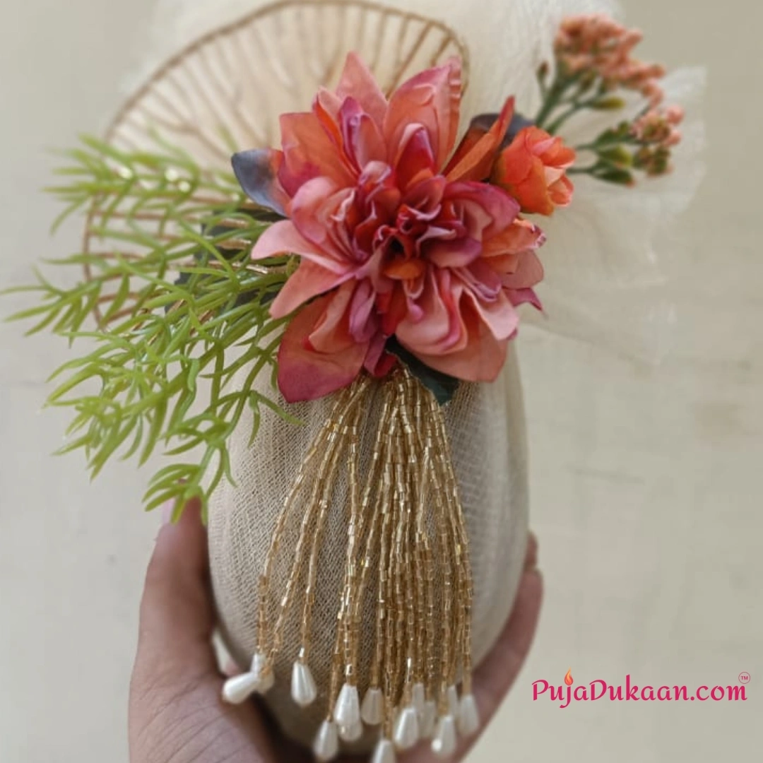 Decorated Nariyal for Wedding (A01)