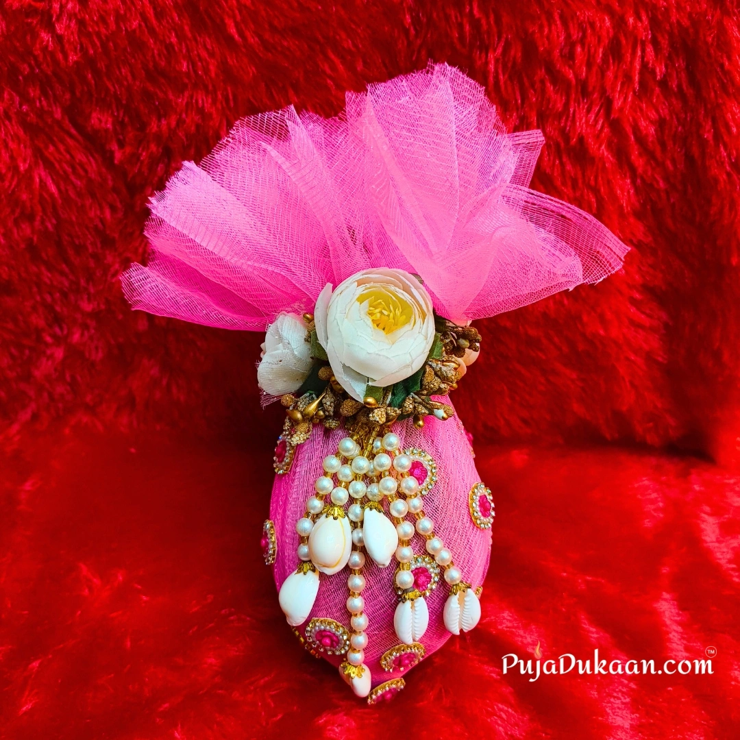 Decorated Nariyal for Wedding (A02)