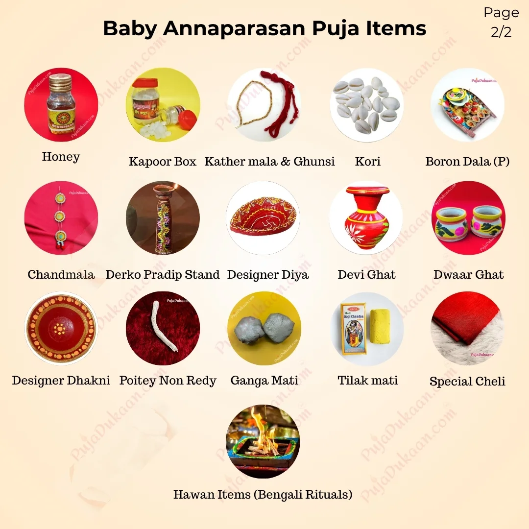 Baby Annaparasan Readymade Puja Kit