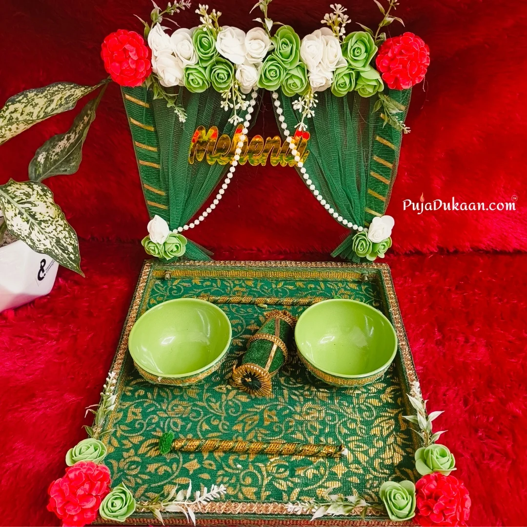 Mehndi Ritual Thali Premium (M1)