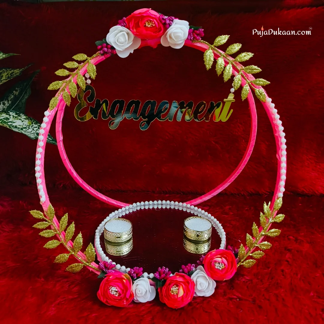 Premium Ring Engagement Ceremony Thali (R1)