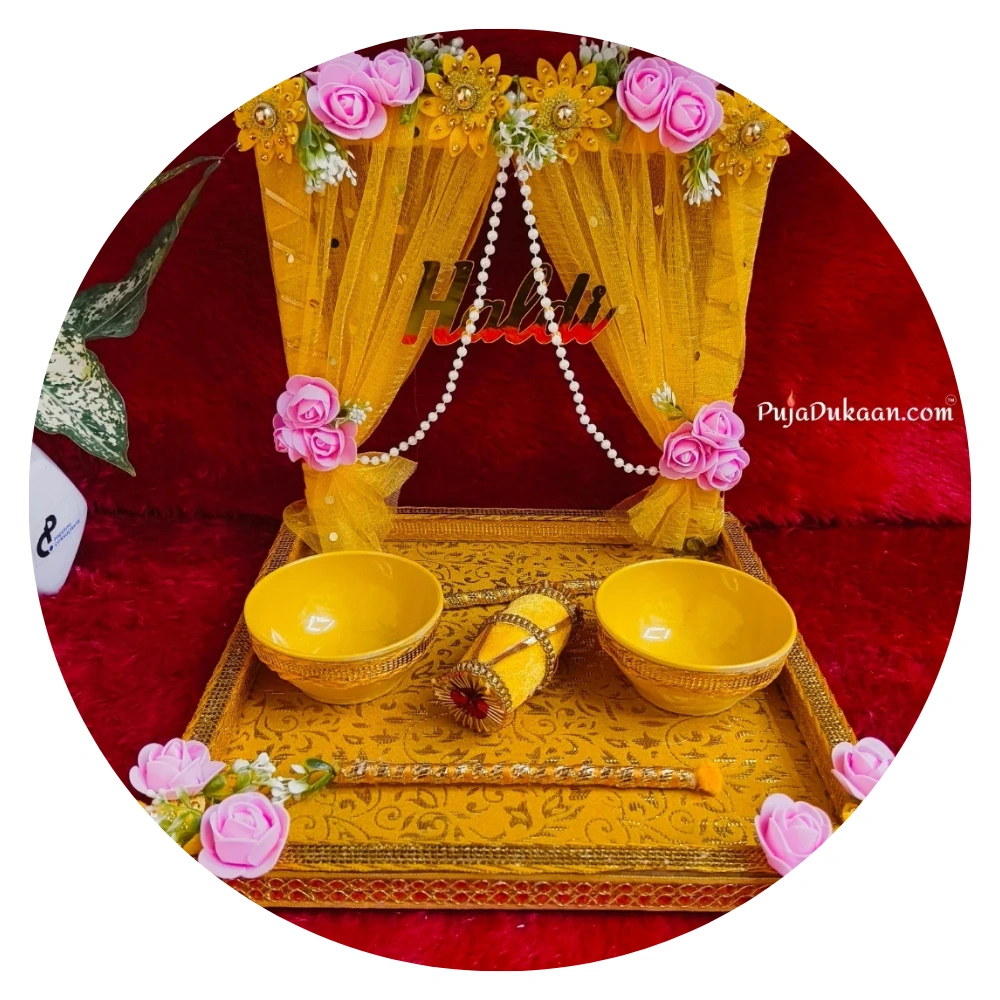 Haldi Ritual Items
