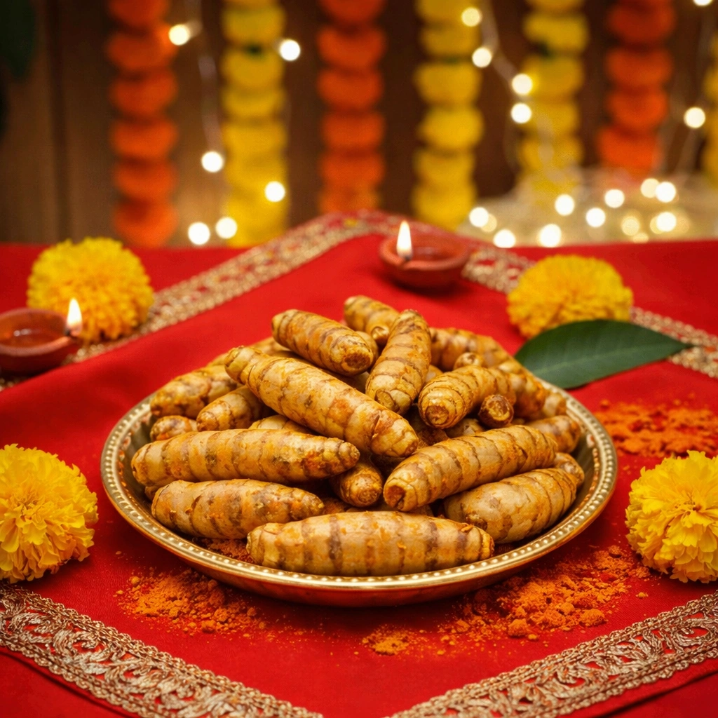 Raw Turmeric For Haldi Ritual (100 gm)