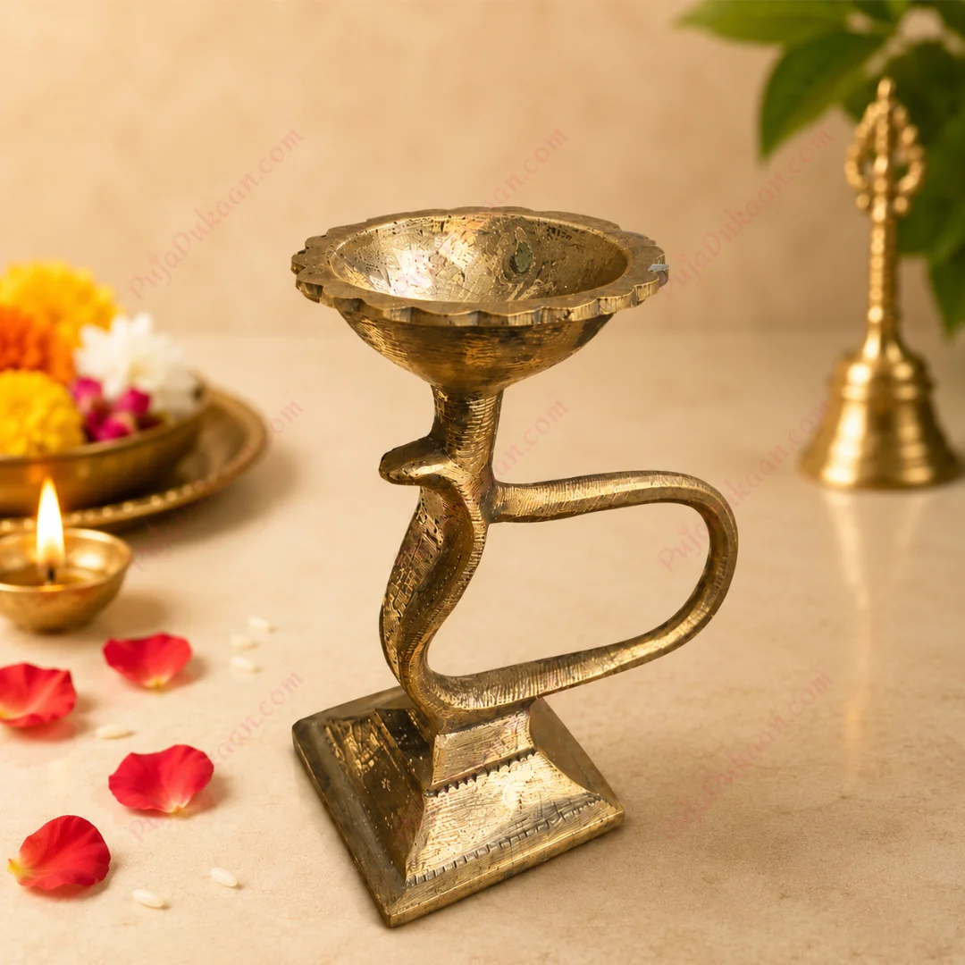 Antique Brass Diya