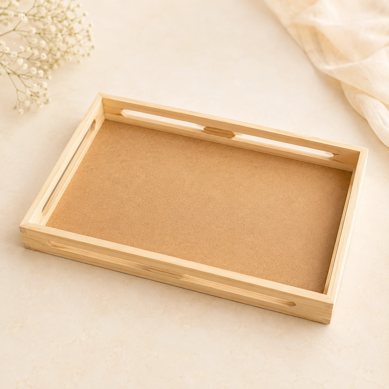 Wodden Rectangle Tray (12″ x 18″)